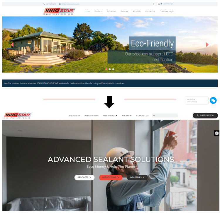New website