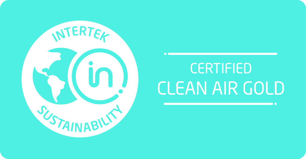 Clean Air Gold Certified by Intertek